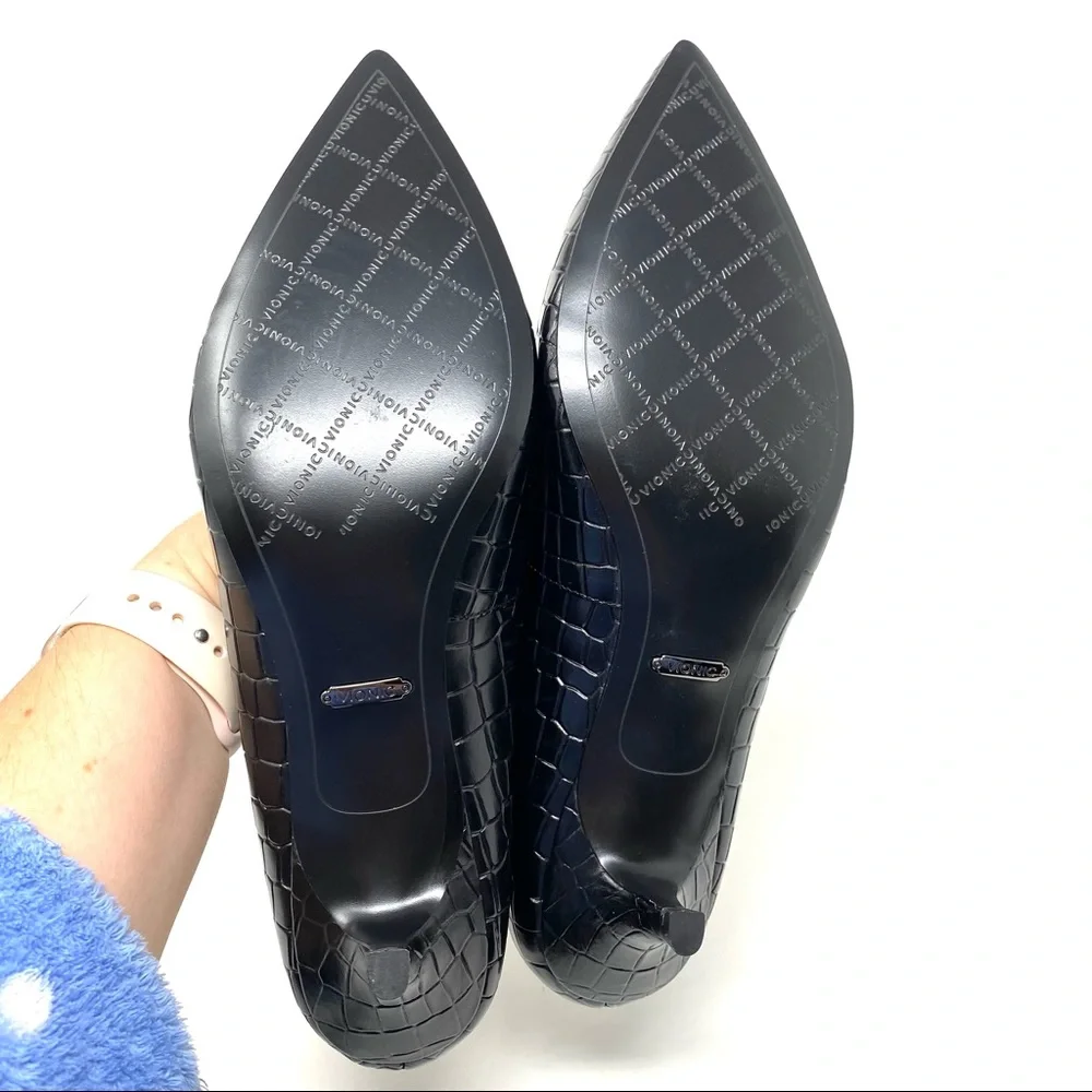 VIONIC Women's Vionic, Josie Pump black croc - Picture 5 of 8